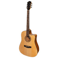 MARTINEZ MDC-41-SK Acoustic/Electric Cutaway Guitar in Spruce Top Koa Back & Sides