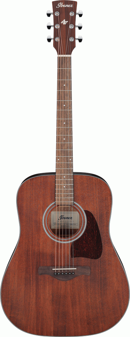 IBANEZ ARTWOOD AW54 6 String Dreadnought Acoustic Guitar in Open Pore Natural