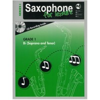 AMEB SAXOPHONE FOR LEISURE Series 1 Grade 1 Tenor Book & CD