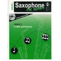 AMEB SAXOPHONE FOR LEISURE Series 1 Grade 2 Alto Book & CD