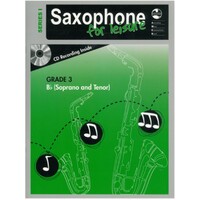 AMEB SAXOPHONE FOR LEISURE Series 1 Grade 3 Tenor Book & CD