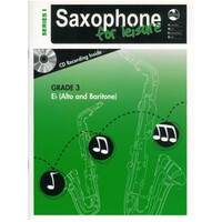 AMEB SAXOPHONE FOR LEISURE Series 1 Grade 3 Alto Book & CD