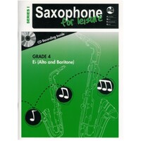 AMEB SAXOPHONE FOR LEISURE Series 1 Grade 4 Alto Book & CD