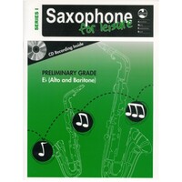 AMEB SAXOPHONE FOR LEISURE Series 1 Preliminary Grade Alto Book & CD