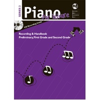 AMEB PIANO FOR LEISURE Series 3 Preliminary to Grade 2 Book & CD