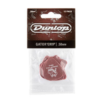JIM DUNLOP PLECTRUMS 0.58mm Gator Grip Players 12 Pack Picks