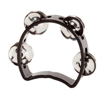 MANO TMP26B 04 INCH JUNIOR TAMBOURINE 04 PAIR JINGLES BLACK