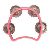 MANO TMP26P 04 INCH JUNIOR TAMBOURINE 04 PAIR JINGLES PINK