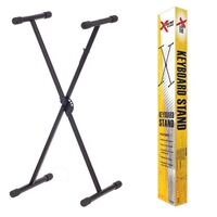XTREME KS120 Single Braced Keyboard Stand in Black