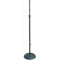 XTREME MA367B Microphone Stand with Round Cast Base in Black