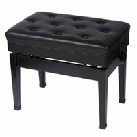 AMS KTW15 Piano Stool Height Adjustable in Ebony