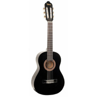 VALENCIA VC103BK 3/4 SIZE CLASSICAL GTR ONLY BLACK