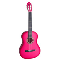 VALENCIA VC103PKS 3/4 SIZE CLASSICAL GTR ONLY PINK SUNBURST