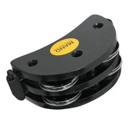 MANO UE834 FOOT TAMBOURINE USE WITH CAJON BLACK