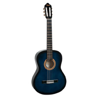 VALENCIA VC102BUS 1/2 SIZE CLASSICAL GTR ONLY BLUE SUNBURST
