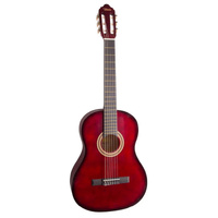 VALENCIA VC102RDS 1/2 SIZE CLASSICAL GTR ONLY RED SUNBURST
