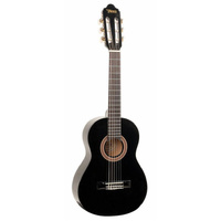 VALENCIA VC102BK 1/2 SIZE CLASSICAL GTR ONLY BLACK