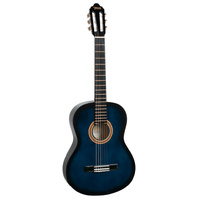 VALENCIA VC104BUS 4/4 SIZE CLASSICAL GTR ONLY BLUE SUNBURST
