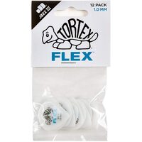 JIM DUNLOP PLECTRUMS 1.00mm Tortex Flex Jazz III Players 12 Pack Picks
