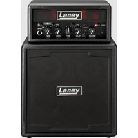 LANEY MINISTACK-B-IRON 2 X 3 WATT MINI STEREO AMP STACK BATTERY OR OPTIONAL AC POWERED WITH BLUETOOTH BLACK