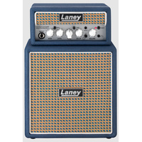 LANEY MINISTACK-LION 2 X 3 WATT MINI STEREO AMP STACK BATTERY OR OPTIONAL AC POWERED BLUE