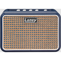 LANEY MINI-ST- LION2  2 X 3 WATT STEREO MINI AMP BATTERY OR OPTIONAL POWER POWERED BLUE