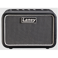 LANEY MINI-SUPERG2 2 X 3 WATT STEREO MINI AMP BATTERY OR OPTIONAL AC POWERED GREY/BLACK