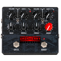 LANEY IRF-LOUDPEDAL IRONHEART 60 WATT FLOOR MOUNTED GUITAR AMP