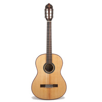 VALENCIA VC704 4/4 SIZE CLASSICAL GTR LEFT HAND SOLID SPRUCE TOP NATURAL SATIN