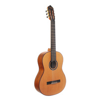 VALENCIA VC714 4/4 SIZE CLASSICAL GTR RED CEDAR NATURAL SATIN