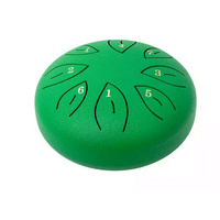 MANO MPC36GN 06 INCH 6 NOTE C DIATONIC TONGUE DRUM GREEN