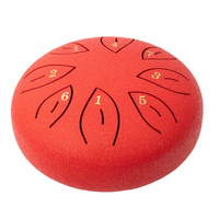 MANO MPC36RD 06 INCH 6 NOTE C DIATONIC TONGUE DRUM RED