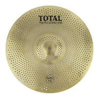 TOTAL PERCUSSION SRC316GD 16 INCH SOUND REDUCTION SILENT CRASH CYMBAL GOLD