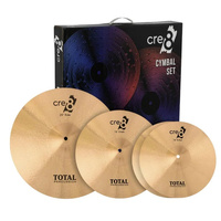 TOTAL CRE8 TCR50 B8 ALLOY HAND HAMMERED 14/16/20 INCH CYMBAL BOX SET