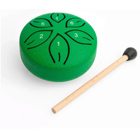 MANO MPC53GN 03 INCH 6 NOTE C DIATONIC TONGUE DRUM GREEN