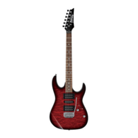 IBANEZ GIO RX70QA 6 String Electric Guitar in Transparent Red Sunburst