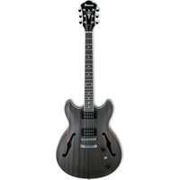 IBANEZ ARTCORE AS53 Hollow Body Electric Guitar in Transparent Black Flat