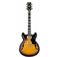 IBANEZ SIGNATURE JOHN SCOFIELD JSM10 6 String Electric Guitar in Vintage Yellow Sunburst
