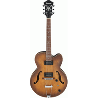 IBANEZ ARTCORE AF55 6 String Hollow Body Electric Guitar in Tobacco Flat