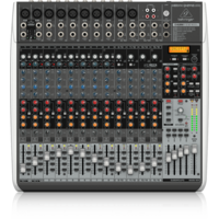 BEHRINGER XENYX QX2442USB 16 Channel Mixer with USB/FX and Preamp