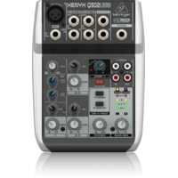 BEHRINGER XENYX Q502USB 5 Channel Mixer 1 x XLR with USB no FX