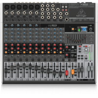 BEHRINGER XENYX X1832USB 18 Channel 3/2-Bus Mixer with XENYX Mic Preamps & Compressors, EQs, 24-Bit Multi-FX Processor (6 x XLR)