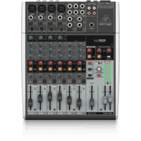 BEHRINGER XENYX 1204USB 12 Channel 2/2 Bus Mixer with XENYX Mic Preamps & Compressors, EQs (4 x XLR)