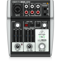 BEHRINGER XENYX 302USB 3 Input Mixer with USB