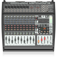BEHRINGER EUROPOWER PMP4000 16 Channel Powered Mixer with Multi-FX Processor (8 x XLR)