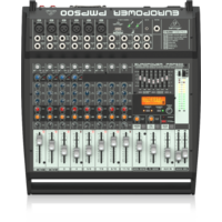 BEHRINGER EUROPOWER PMP500 12 Channel Powered Mixer with Multi-FX Processor (6 x XLR)