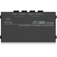 BEHRINGER MICROHD HD400 Hum Destroyer Di Box