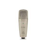 BEHRINGER C1U Studio Condenser Microphone Large Diaphragm with Clip