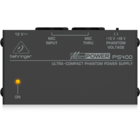 BEHRINGER MICROPOWER PS400 Phantom Supply Preamp