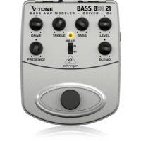 BEHRINGER BDI21 V-TONE Bass Amp Modeler/Direct Recording Preamp/DI Box